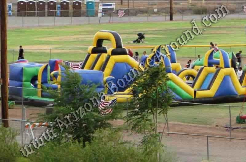 Shockwave Inflatable Obstacle Course Rental Phoenix Scottsdale AZ